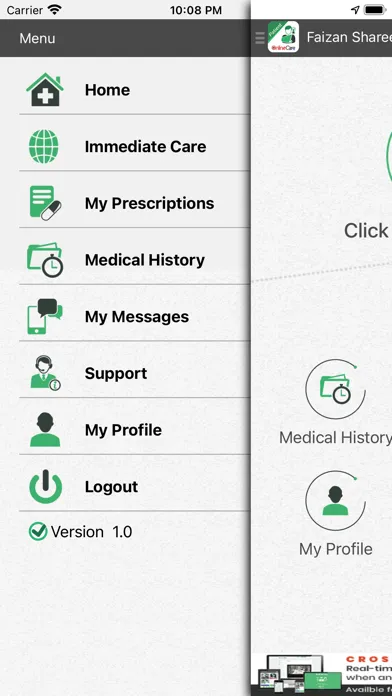 Zrzuty ekranu OnlineCare PK