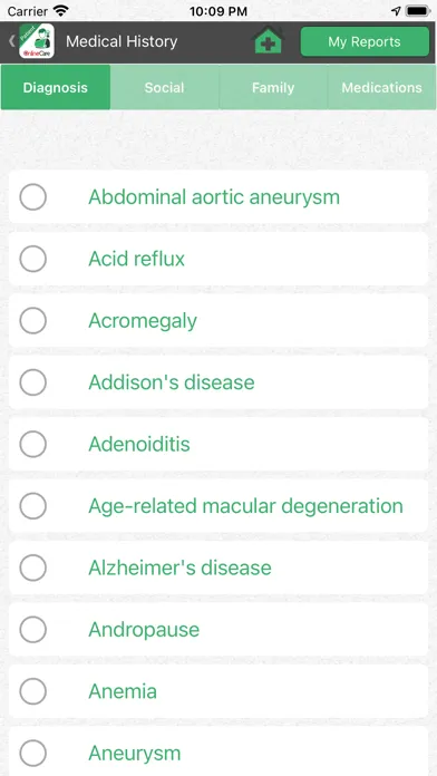 Zrzuty ekranu OnlineCare PK