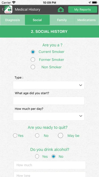 Zrzuty ekranu OnlineCare PK