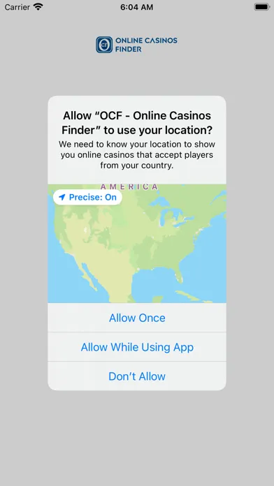 OCF - Online Casinos Finder應用截圖