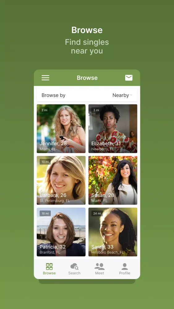 Screenshot di Meet Spiritual Singles App