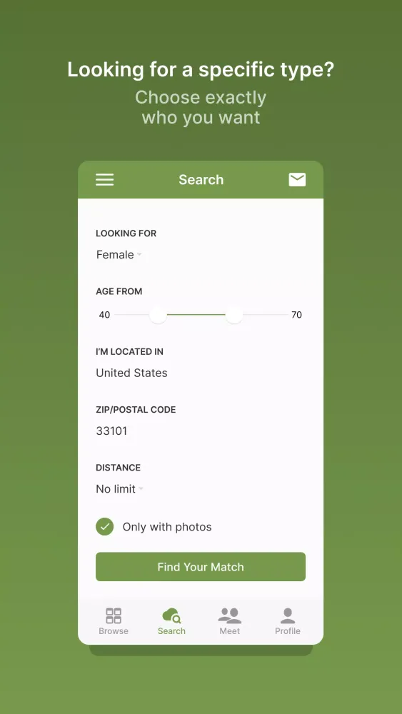Screenshot di Meet Spiritual Singles App