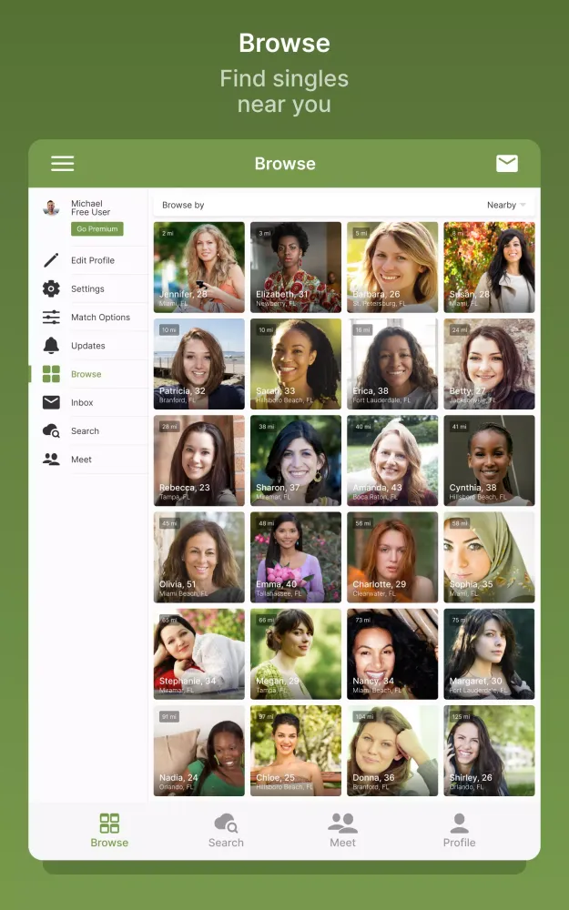Screenshot di Meet Spiritual Singles App