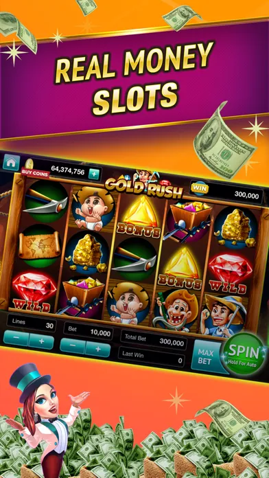 ภาพหน้าจอของ SpinToWin Slots & Sweepstakes