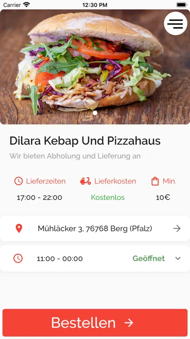 Ảnh chụp màn hình của Dilara Kebap