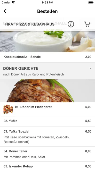 Firat Pizza und Kebaphaus應用截圖