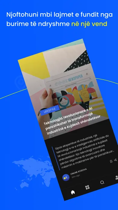Capturas de tela do Online Kosova