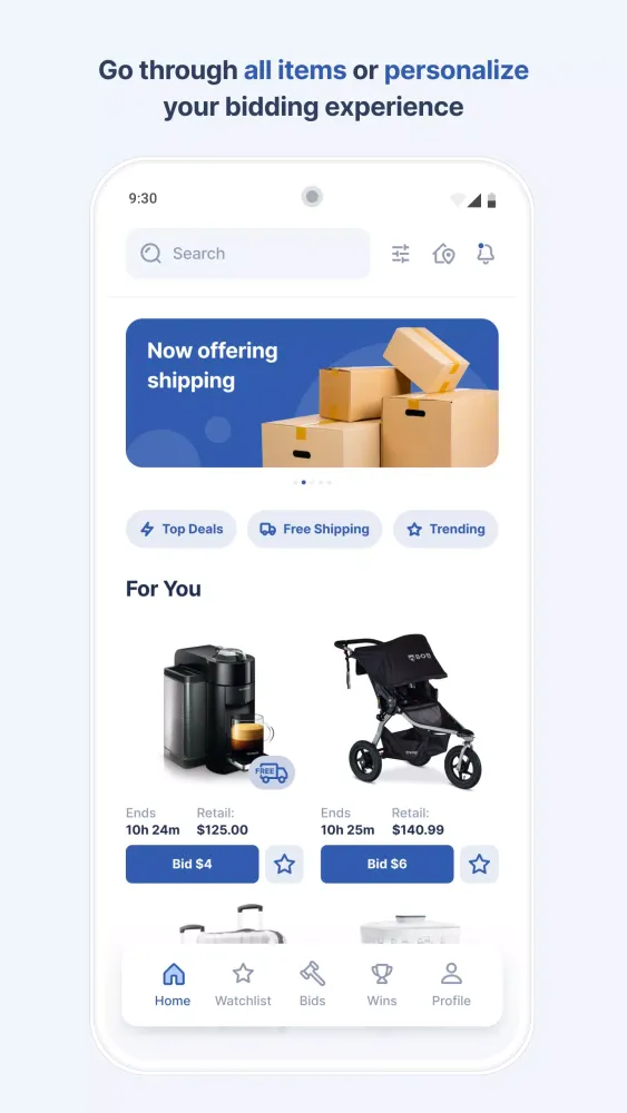 OLA Screenshots