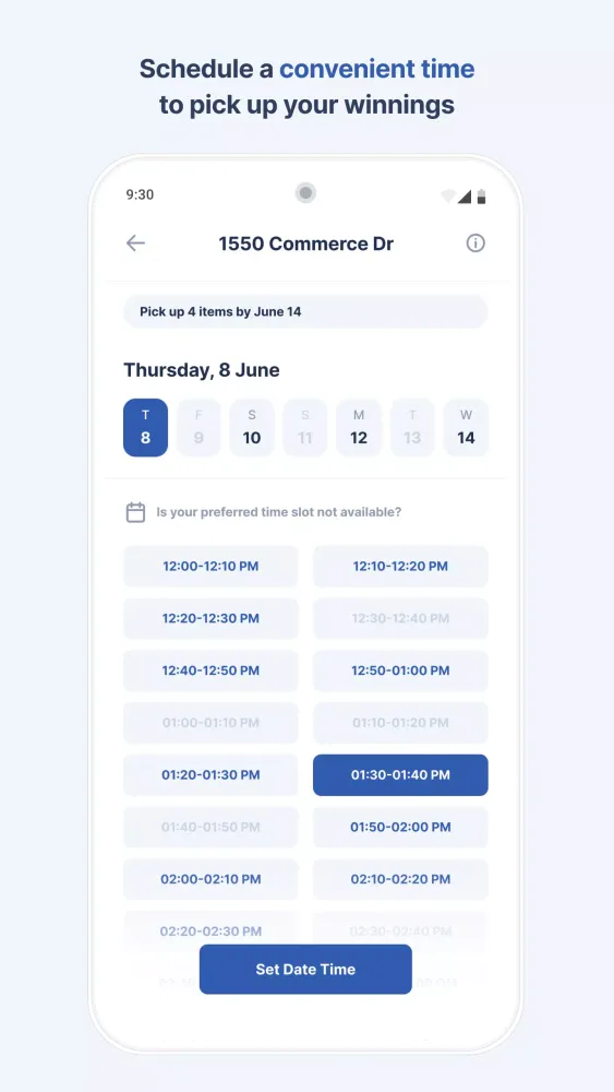OLA Screenshots