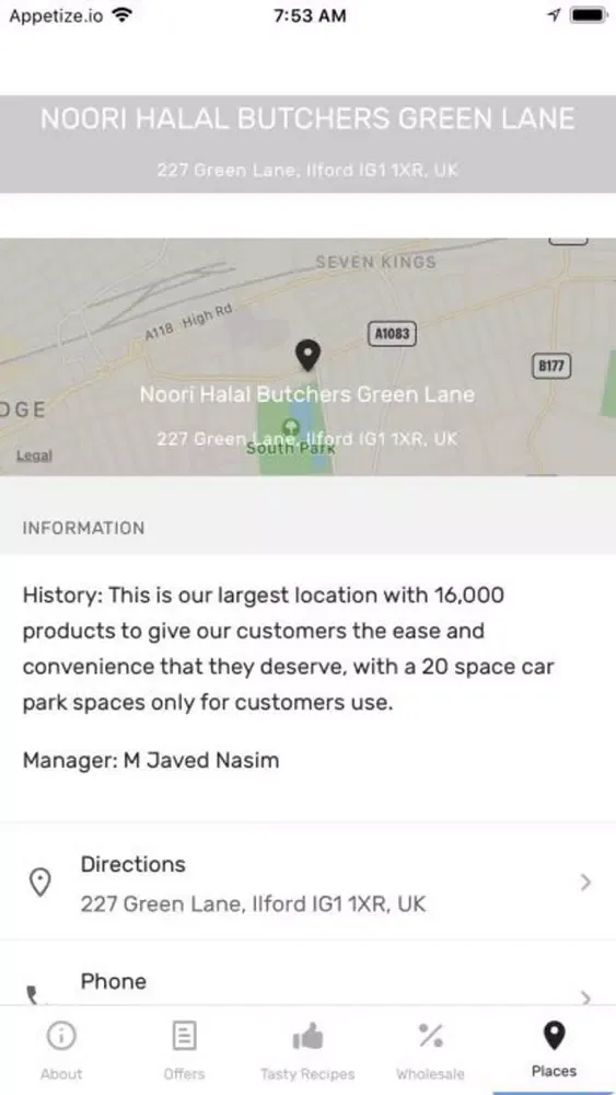 Online Meat Shop Ekran Görüntüleri