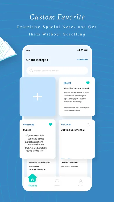 Online Notepad 스크린샷