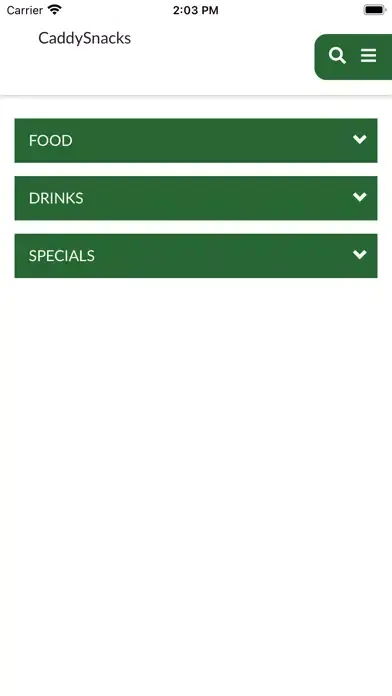 CaddySnacks स्क्रीनशॉट