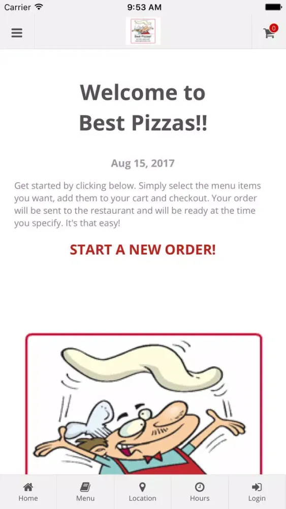 Capturas de tela do Best Pizzas! Online Ordering