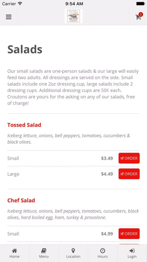 Capturas de tela do Best Pizzas! Online Ordering