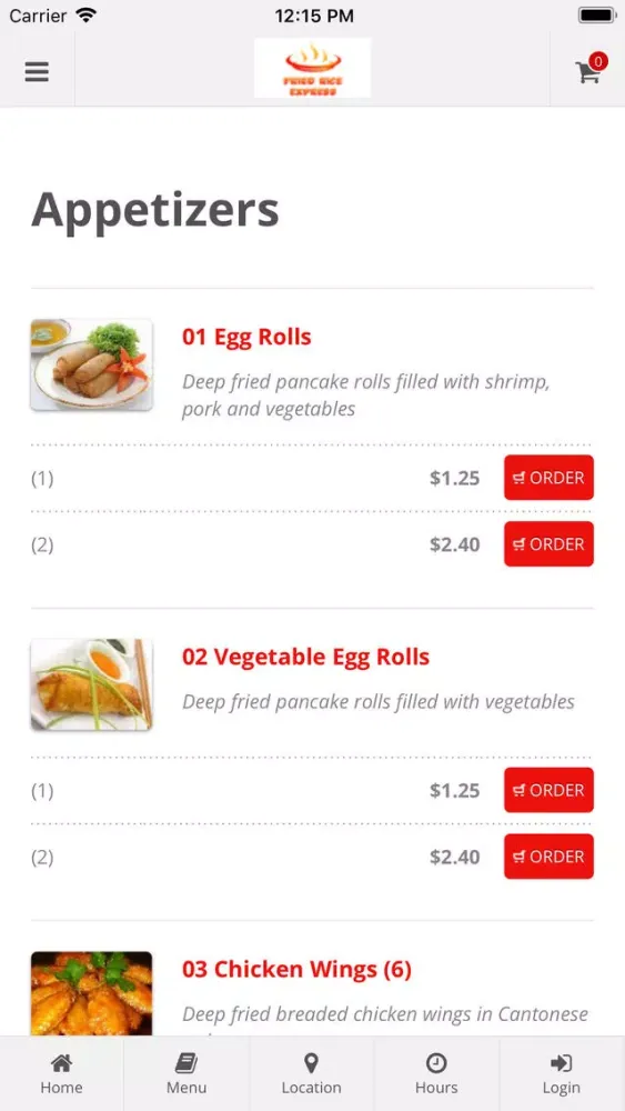 Скриншоты Fried Rice Express Chicago