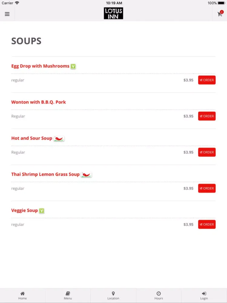 Lotus Inn Toronto iPad 应用截图