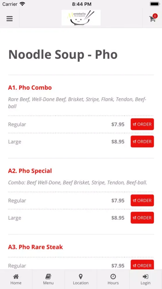Montebello Pho & Sandwich Screenshots
