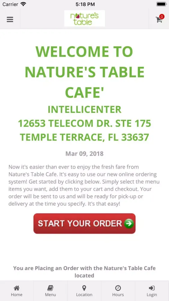 Nature's Table Intellicenter स्क्रीनशॉट