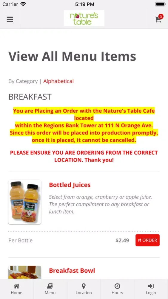 Nature's Table Intellicenter स्क्रीनशॉट