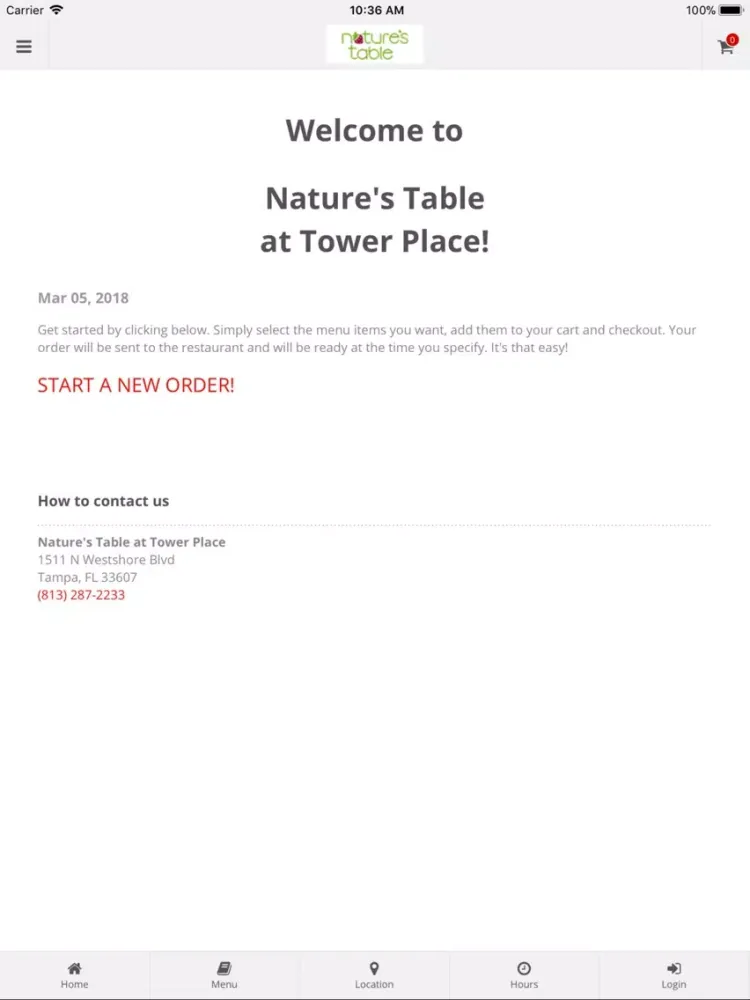 Captures d'écran de Nature's Table Tower Place iPad 