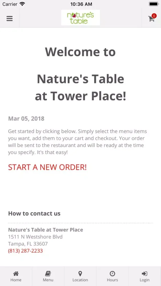 Captures d'écran de Nature's Table Tower Place