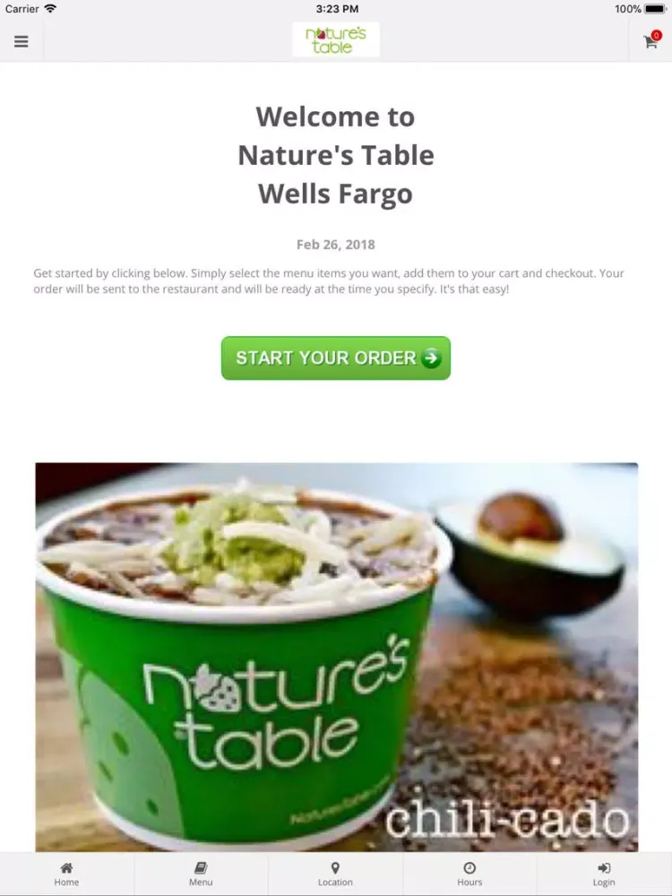 Screenshot di Natures Table OneOrlandoCentre iPad 