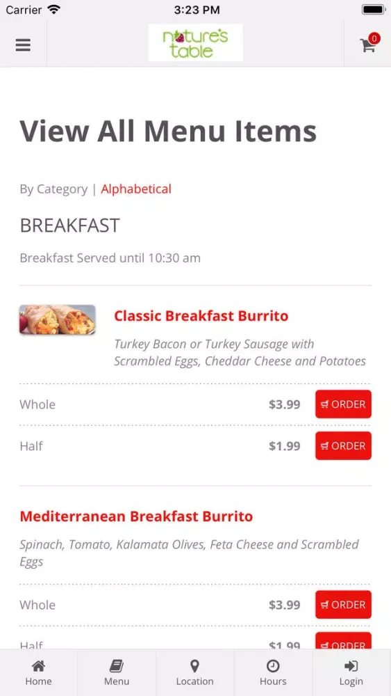 Screenshot di Natures Table OneOrlandoCentre