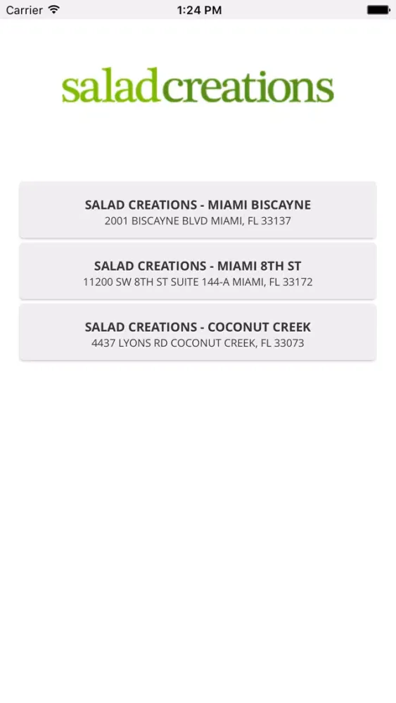 Salad Creations Online Ordering স্ক্রিনশট