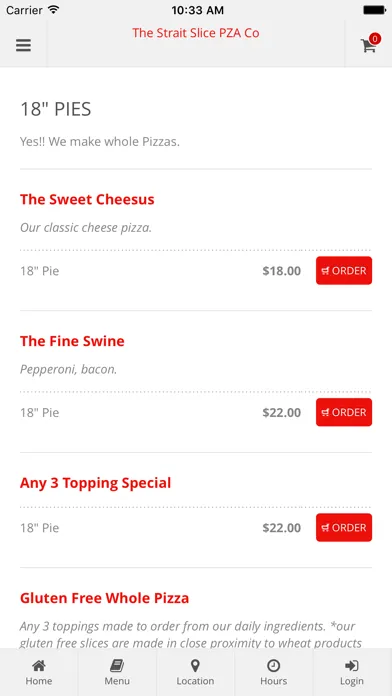 The Strait Slice Pizza Co 스크린샷