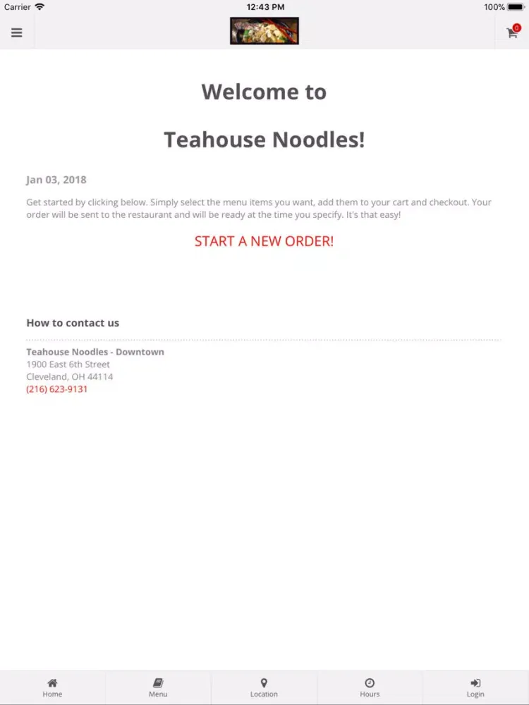 صور Teahouse Noodles Cleveland iPad 