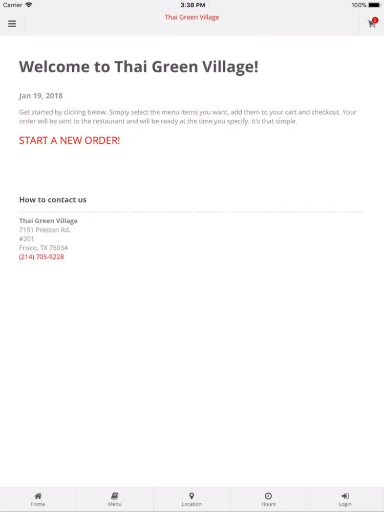 Thai Green Village iPad 应用截图