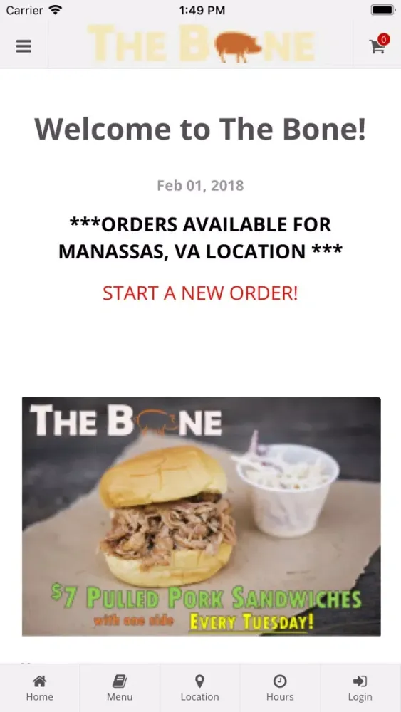Screenshot di The Bone BBQ Manassas