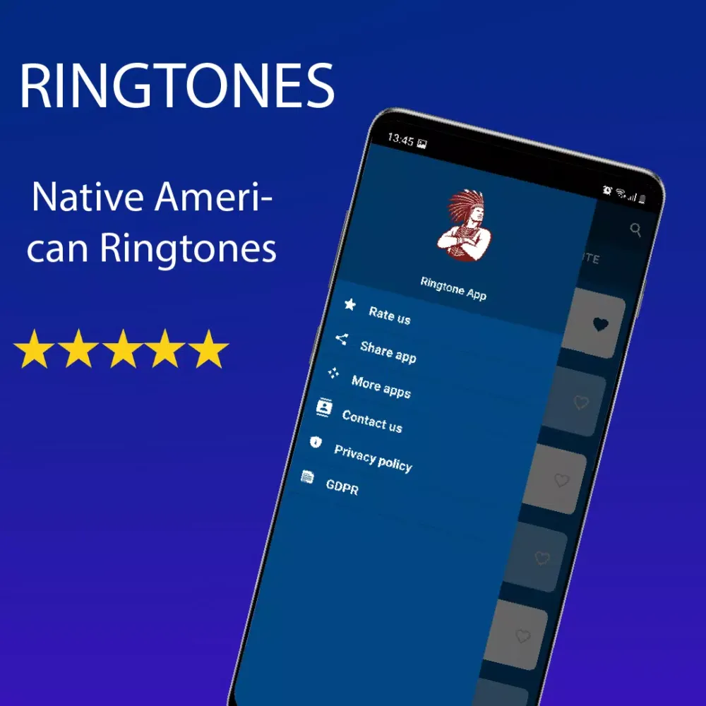 Tangkapan skrin Native American Ringtones
