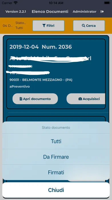 Capturas de pantalla de Gestione Documenti