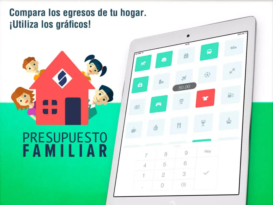 Скриншоты SBS Presupuesto Familiar iPad 