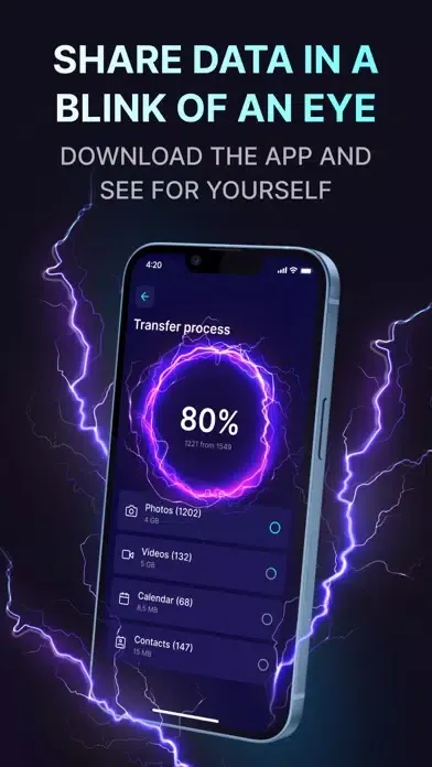 Tangkapan layar Copy my data & Smart Transfer