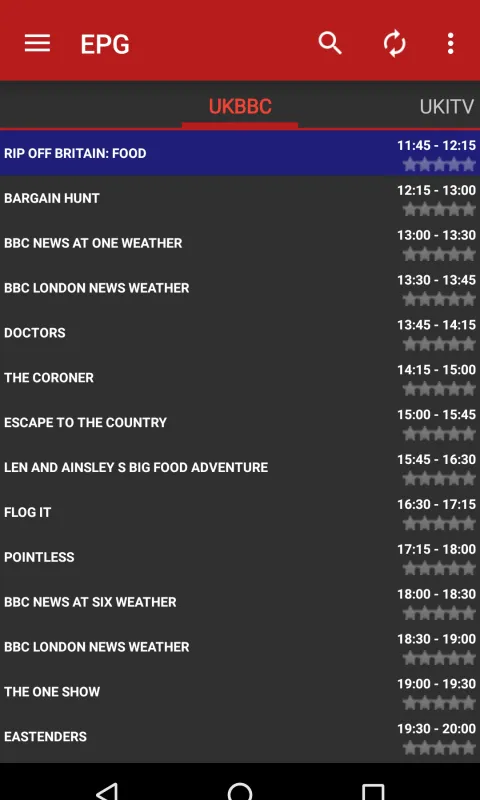 Zrzuty ekranu Online TV Recorder