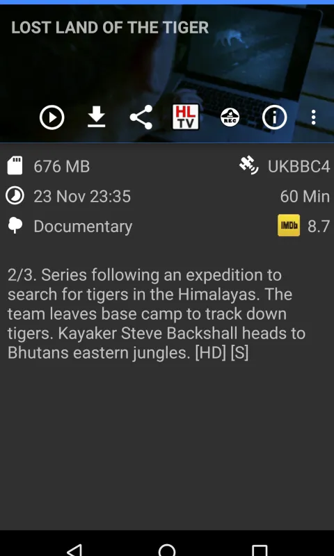 Zrzuty ekranu Online TV Recorder