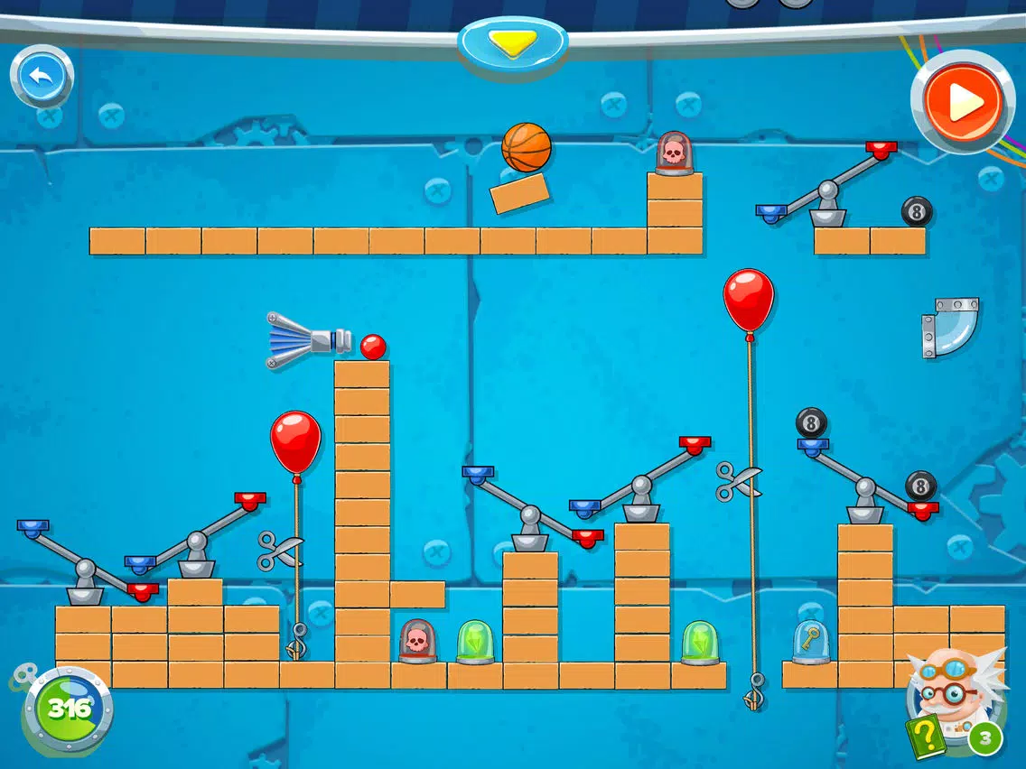 Capturas de pantalla de Rube's Lab Pro iPad 
