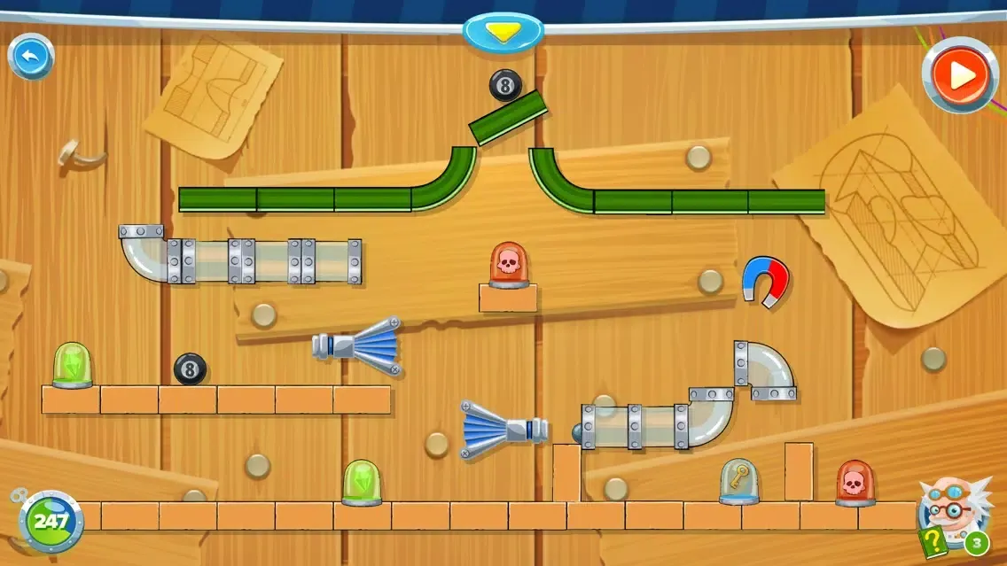 Captures d'écran de Rube's Lab