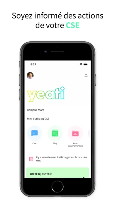Yeati - votre CSE en poche Ekran Görüntüleri
