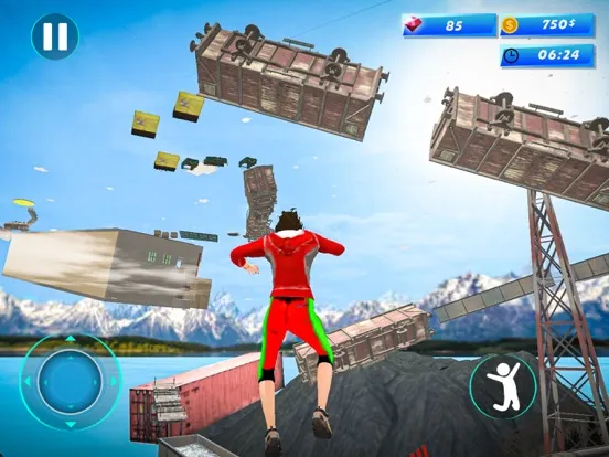 تصاویر Jump Up Parkour Survival Game iPad 
