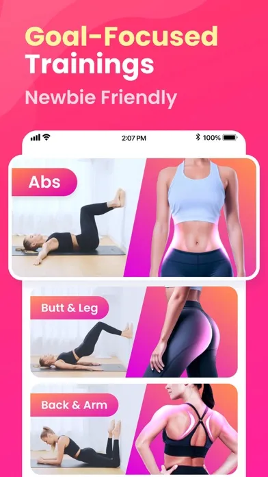 Screenshot di EasyFit: Home Workout, Pilates