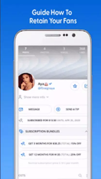 OnlyFans App - Info Only Fansdes captures d'écran de l'application4