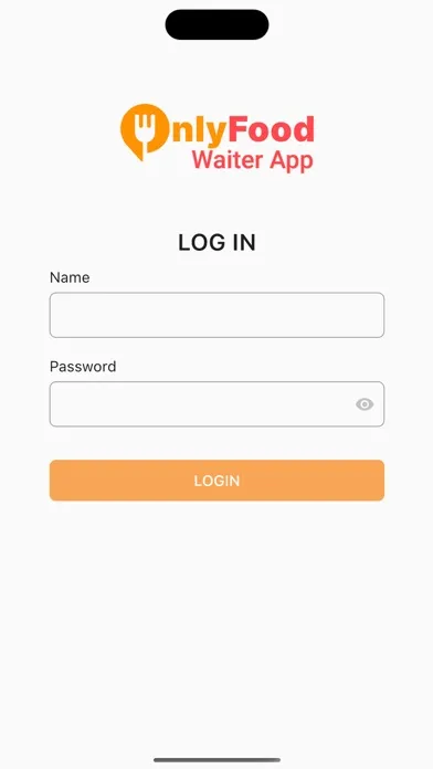 OnlyFood - Waiter App应用截图
