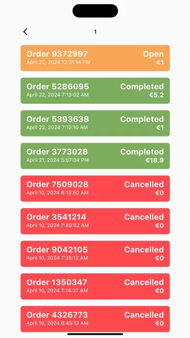 OnlyFood - Waiter App应用截图