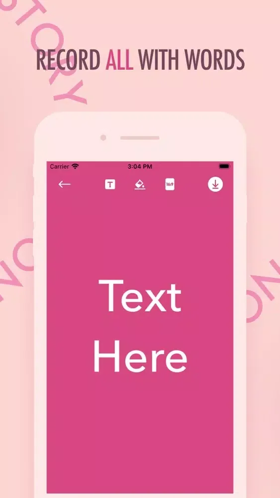 Text Only - Unique Art Type سکرین شاٹس