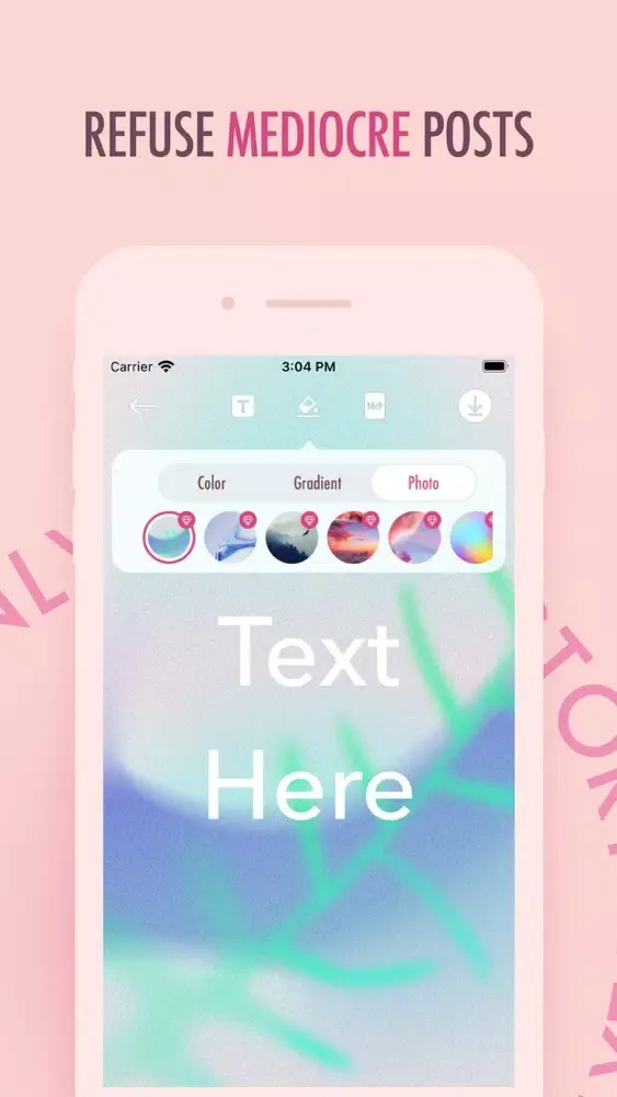 Text Only - Unique Art Type سکرین شاٹس