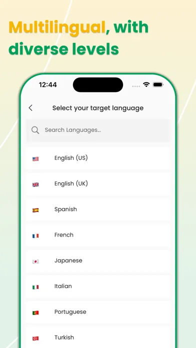 Zrzuty ekranu AI Learn Fluent Talks | OnMind