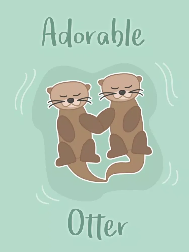 Adorable Otter iPad  स्क्रीनशॉट